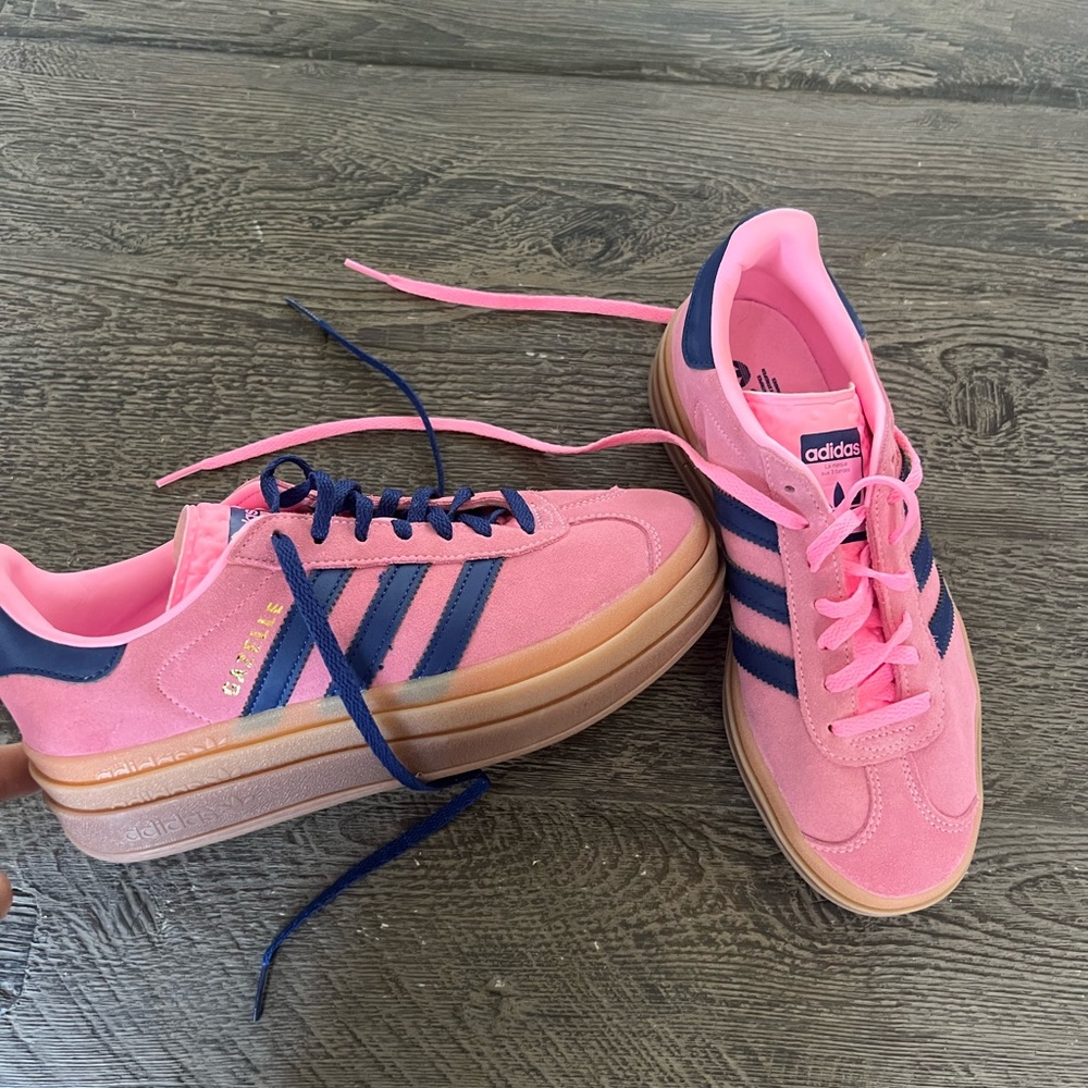 Adidas Gazelle Bold Pink shoes 6.5